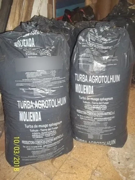 Turba De Musgo Sphagnum Despalillada 30 Lts - Horus Grow - 1