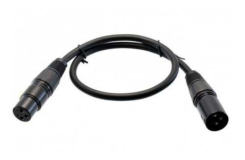 Cable P Audio O Luces Dmx Xlr Macho A Xlr Hembra 3 Metros 0