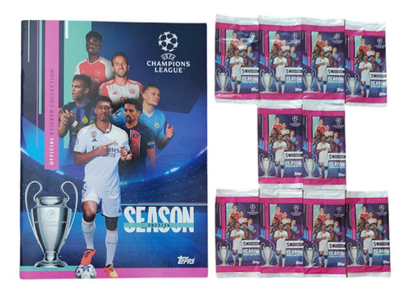 Figuritas Uefa Champions League 2023/24 | Album + 10 Sobres 0 Figuritas Uefa Champions League 2023/24 | Album + 10 Sobres 0
