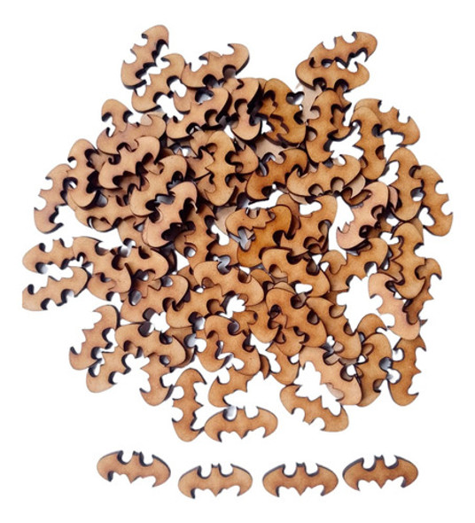 100 Simbolos Batman Fibrofacil 5cm Mdf Souvenirs Formas 0