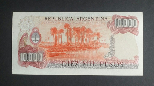 1982. Billete 10000 Pesos Ley 18188. Sin Circular. Bot. 2494 1
