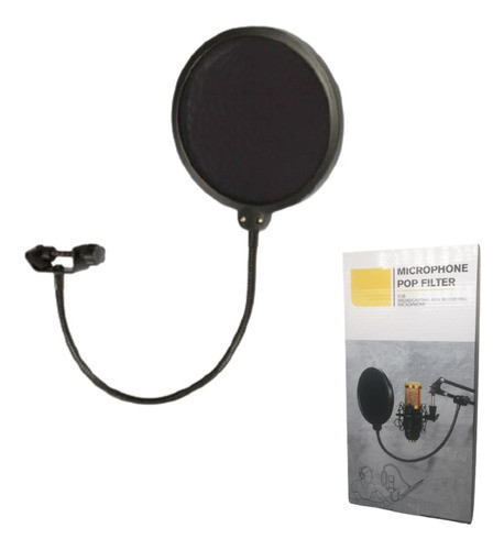 Filtro Antipop Para Micrófono Profesional 0