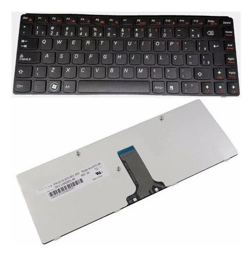 Teclado Para Lenovo 25-011647 25-011670 25-011691 Compatível 0