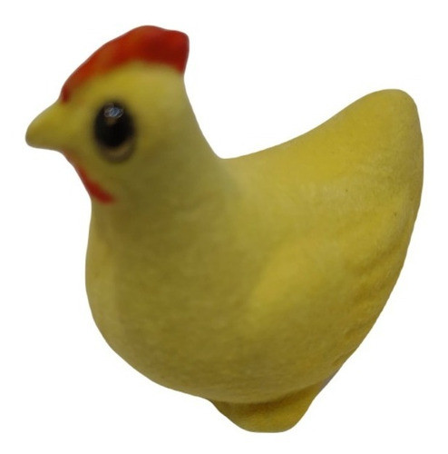 Gallina  De Felpa. Animales Chicos Coleccionables. 0