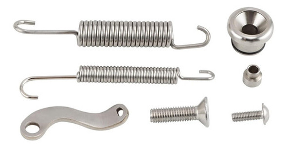 Kit Resorte Buje Tornillo Muleta Pata Lateral Ktm Exc/exc-f 0
