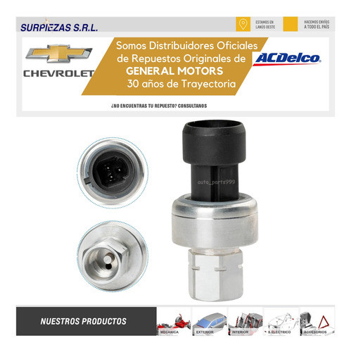 Presostato Aa 3 Pines S/10 12/20 Chevrolet Original 1