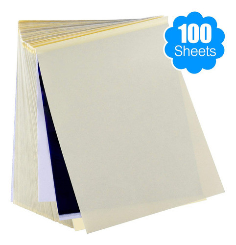 Folhas De Papel Térmico Stencil Tattoo 100 Térmico 1