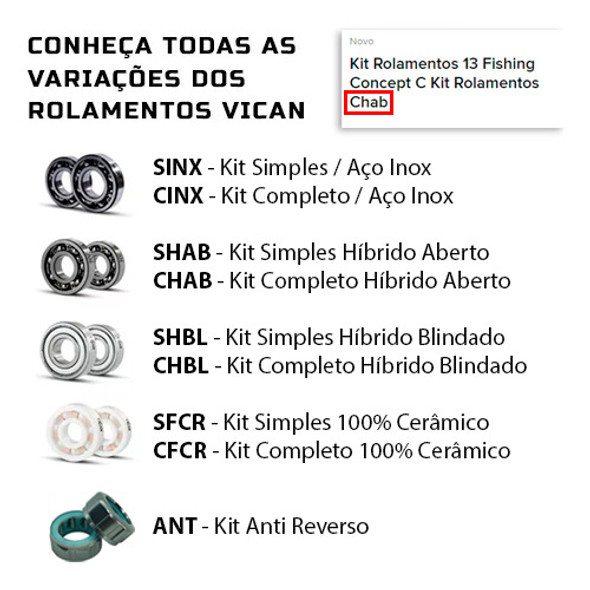 Rolamentos Albatroz Fishing Python Chbl 1