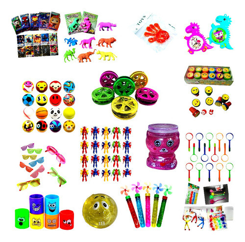Combo Juguetes Para La Piñata Souvenir Cumpleaños   X 50u 0