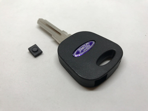 Llave Portachip Ford Ecosport Fiesta Max, Con Chip Tp06 4d60 1