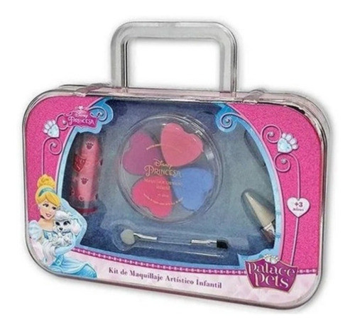 Kit Maquillaje Valijita Artístico Infantil Princesa Disney. 0
