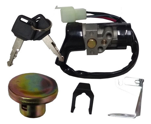 Kit Cerraduras Llave Contacto Gilera Smash Zb Bit Futura 0