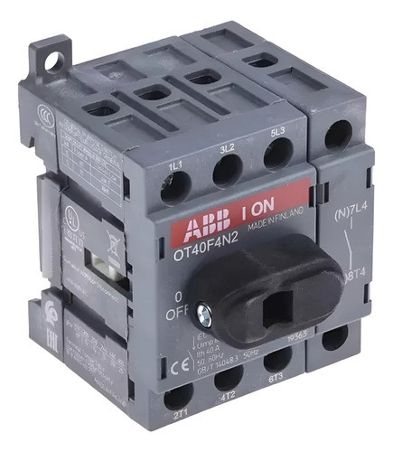 Seccionador Bajo Carga Rotativo Abb Tetrapolar 4x40a 1
