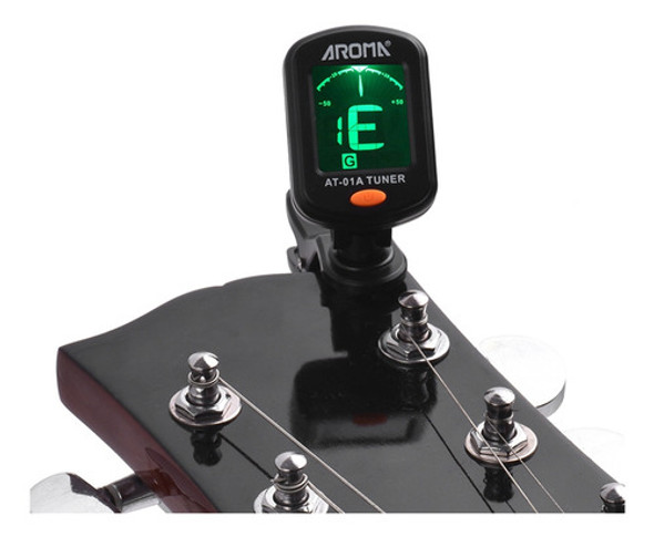 Afinador Digital Para Violão Violino Guitarra Baixo Ukulele 1