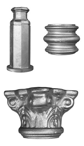 Accesorios Para Columnas Galeria Pergolas Aleros 2,5 Corta 0