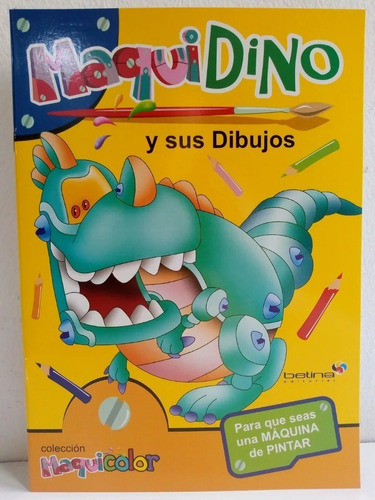 Lote X 4 Libros Infantiles Para Pintar - Maquicolor 1
