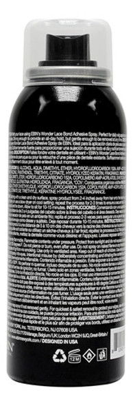 Spray Adesivo Peruca Renda Ebin Wonder Lace Bond 80ml 1