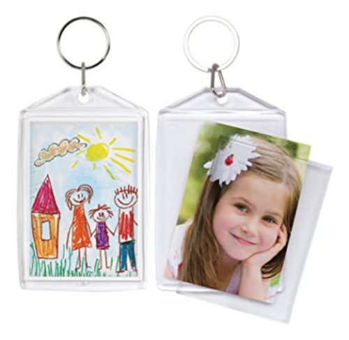 Llaveros De Acrilico Personalizados Ambas Caras.24 Unidades 0