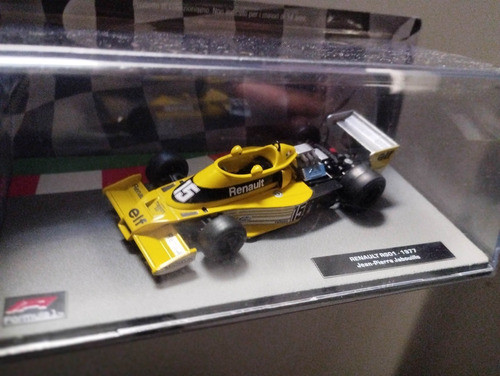 Renault 1977 Jabouille F1  De Coleccion  Esc 1 43  11 Cm Ixo 1