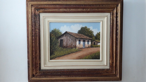 1003- Antônio Segala- Ost 72 X 62cm C/ Mold. Paisagem Rural. 0