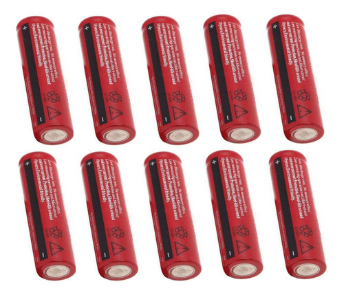 Caja X 10u. Pilas 3.7v 7800 Mah 0