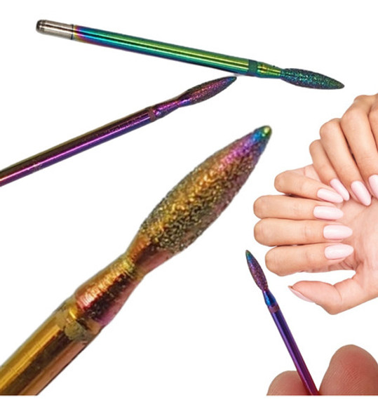 Fresa De Carburo Punta Cilindrica Tungsteno Manicuria Lfme 0