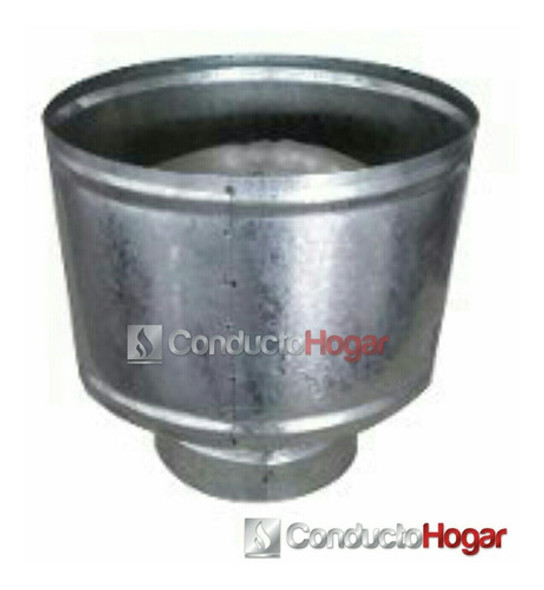 Sombrero Sombrerete Venturi Galvanizado 4 Hornos Salamandras 1