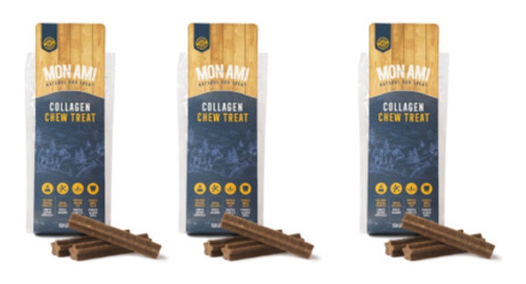Mon Ami Snack Saludable Collagen Saludable 150gr X 3 Perros 0