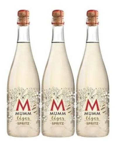 Champagne Mumm Leger Spritz 750mll Espumante X3 Fullescabio 0