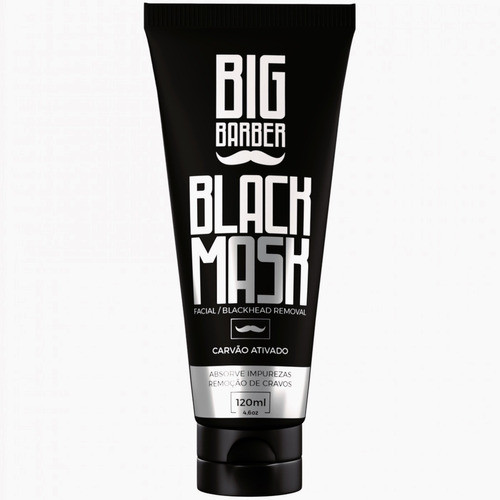 Removedor Cravos Big Barber 120ml Black Mask Atacado 2 Unid 1
