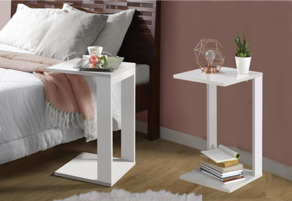 Porta Revistas 2 Mesas Cabeceira De Canto Quarto Branca 1