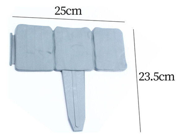 Conjunto Elegante De Painel De Cerca De Jardim Para Cinza 1