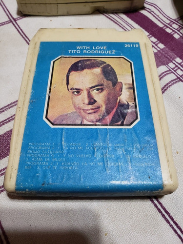 Magazine Cassette Tito Rodríguez With Love Bolero 0