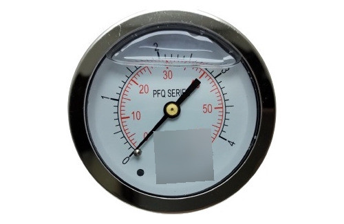 Manómetro C/glicerina 63mm Diam 0-60psi / 4kg/cm² Pfq903r3r1 0