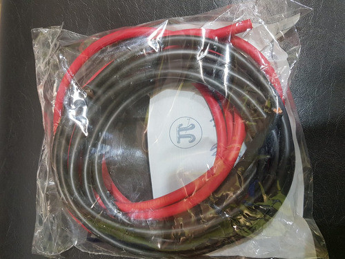 Set Cable Alta Temperatura 25mm1.5mts P/ Regulador De Carga 1