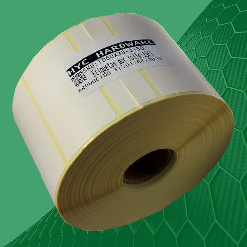 Etiquetas Adhesivas, Zebra, Tsc, Dat Térmica Directa 60x30mm 0