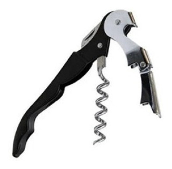 Sacacorcho Vino X 6 Unid. 2 Tiempos Doble Impulso Apto Logo 0