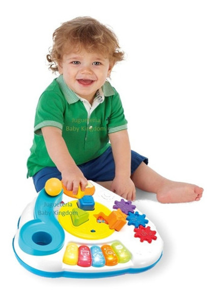 Nueva Mesa Musical Con Bloques,pelotas,juegos Juguetes Bebe 1