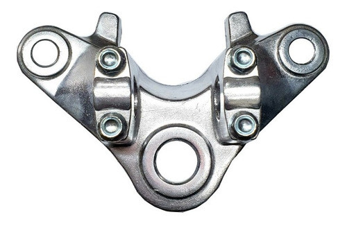 Base De Manillar Cromada Para Cg 0