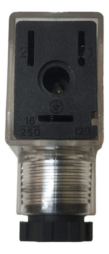 Conector Solenoide 3p Con Led (neumática E Hidráulica) 1