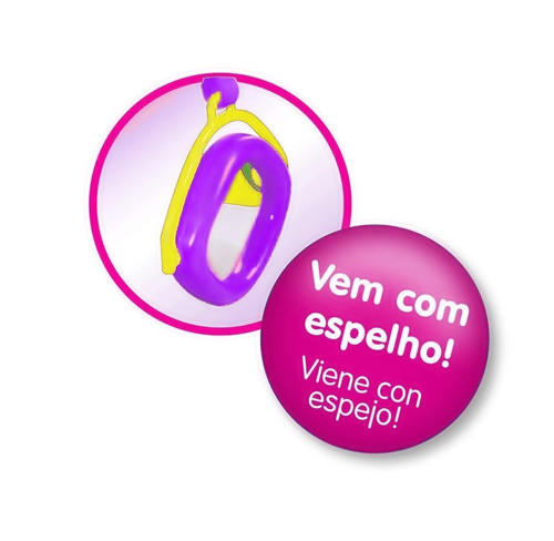 Play Gym Centro De Atividade Para Bebês C/ Som Rosa 3041 1