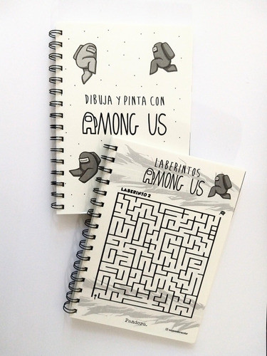 Cuaderno Amongus De Actividades Y Juegos Tripulante Impostor 1