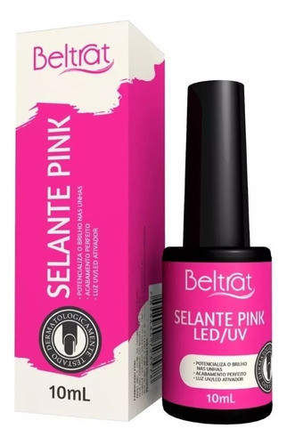 Selante Pink / Rosa Beltrat Led/uv 10ml - Unha Em Gel 1