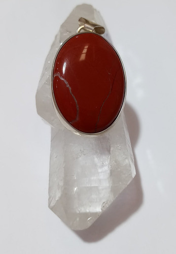 Plata 925 Y Piedra Colgante 0