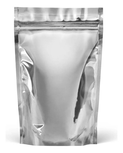 Saco Zip Lock Stand Up Pouch Metalizado S/visor 20x30x5 300u 0