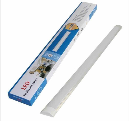 Artefacto Tubo Luz Led Doble 36w 120cm 220v Muy Buena Luz 0