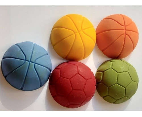 Crayones Souvenirs Pelotas Futbol Basquet X  24 1