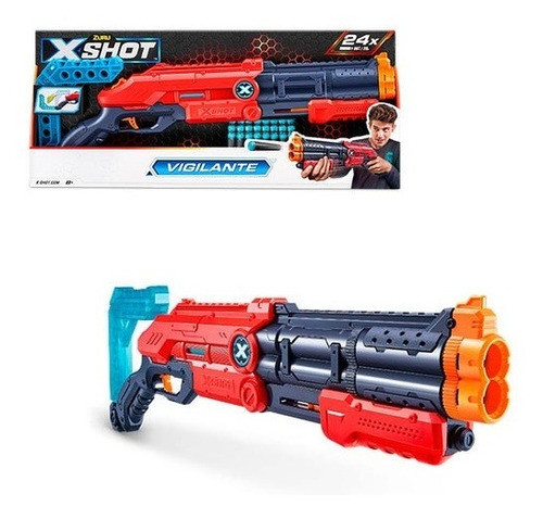X-shot Vigilante Dispara 20mts Con Dardos ELG 5763 El Gato 0