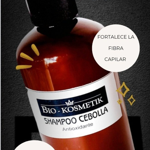 Melenas Más Largas. Shampoo Cebolla Organico Bio-kosmetik 1