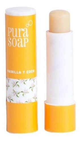 Balsamo Labial Vainilla Y Coco Pura Soap 0